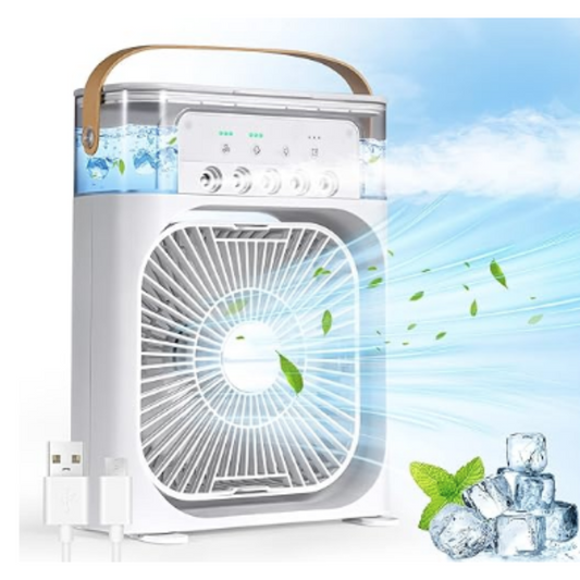 Ventilador eléctrico de escritorio recar